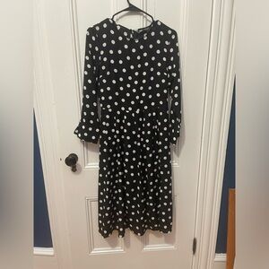 Zara Dress / Jumpsuit with slit and shorts